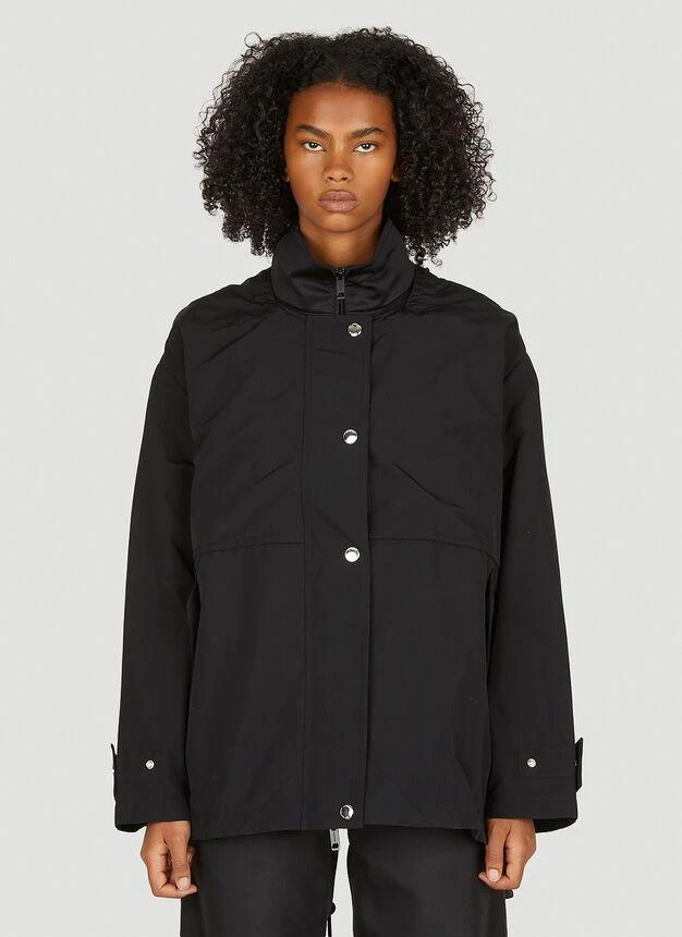 商品Burberry|Hooded Parka Jacket in Black,价格¥14640,第1张图片