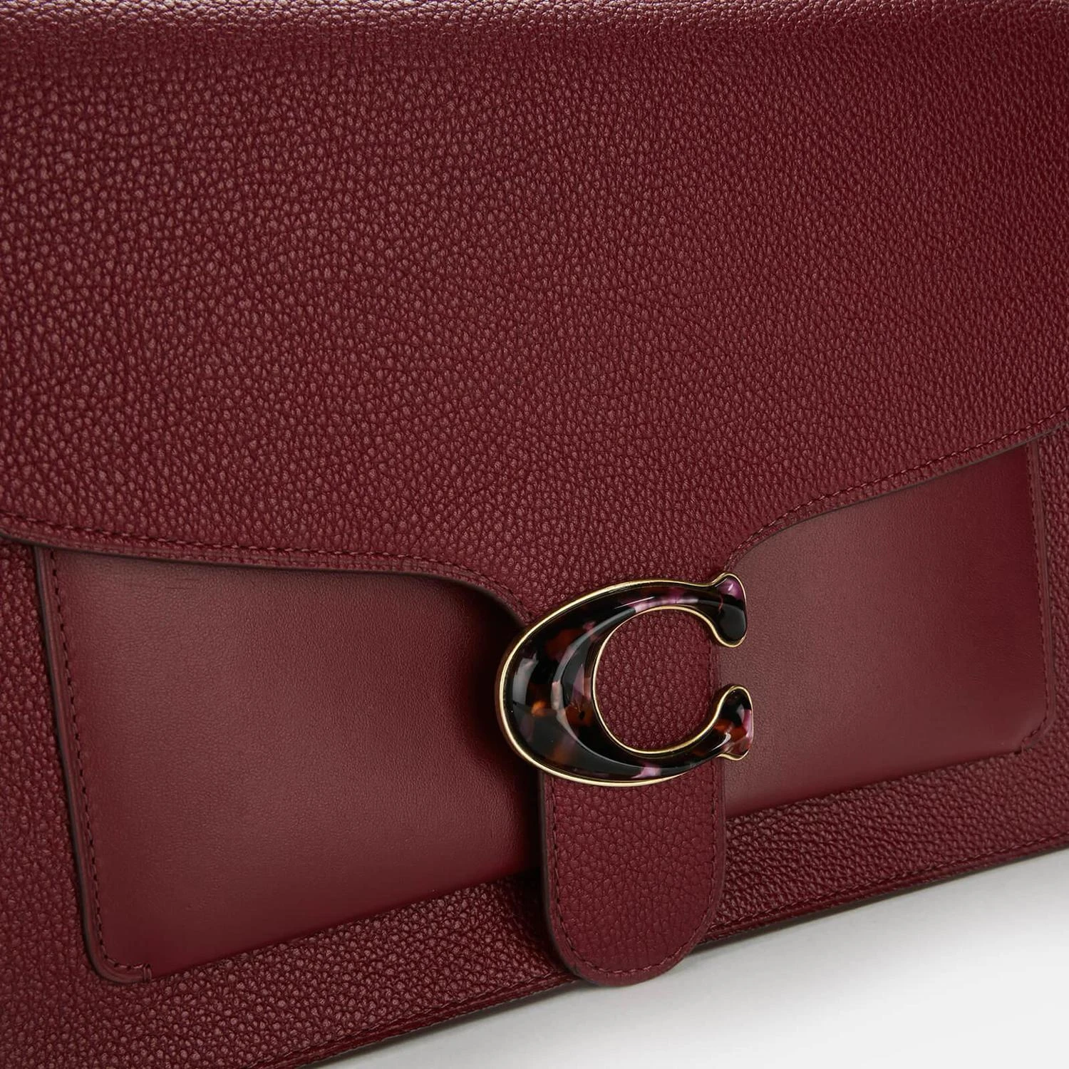 商品Coach|Coach Women's Mixed Leather with Resin C Closure Tabby 单肩包,价格¥4050,第4张图片详细描述