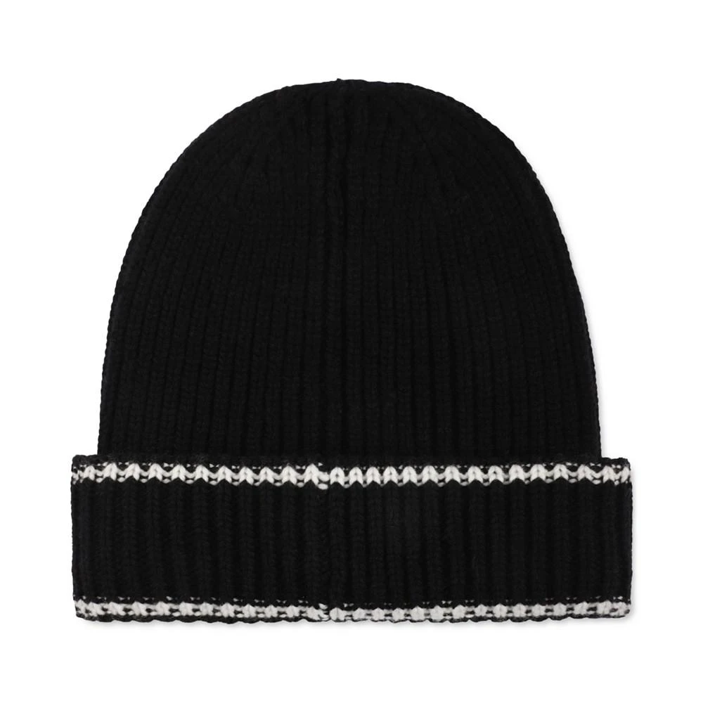 商品Tommy Hilfiger|Men's Varsity Patch Ribbed Cuff Hat,价格¥209,第3张图片详细描述