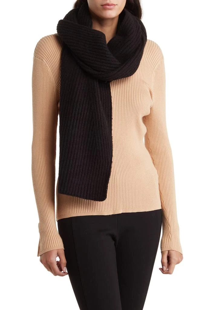 商品Calvin Klein|Modern Rib Scarf,价格¥152,第1张图片