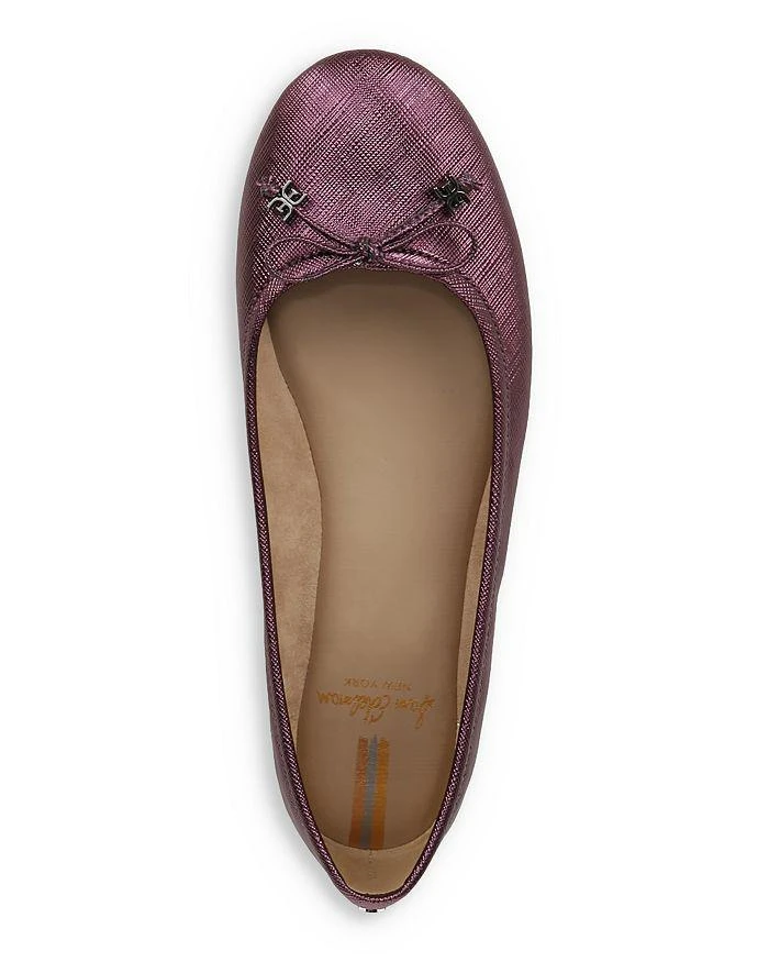 商品Sam Edelman|Women's Felicia Luxe Emblem Bow Ballet Flats,价格¥679,第4张图片详细描述