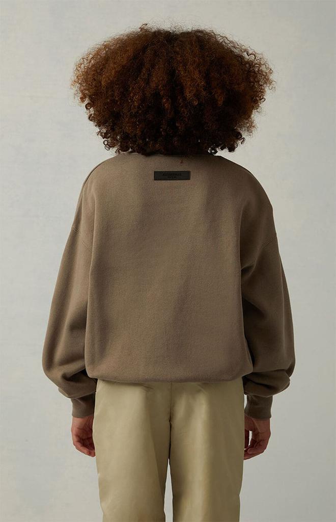 Desert Taupe Crew Neck Sweatshirt商品第4张图片规格展示