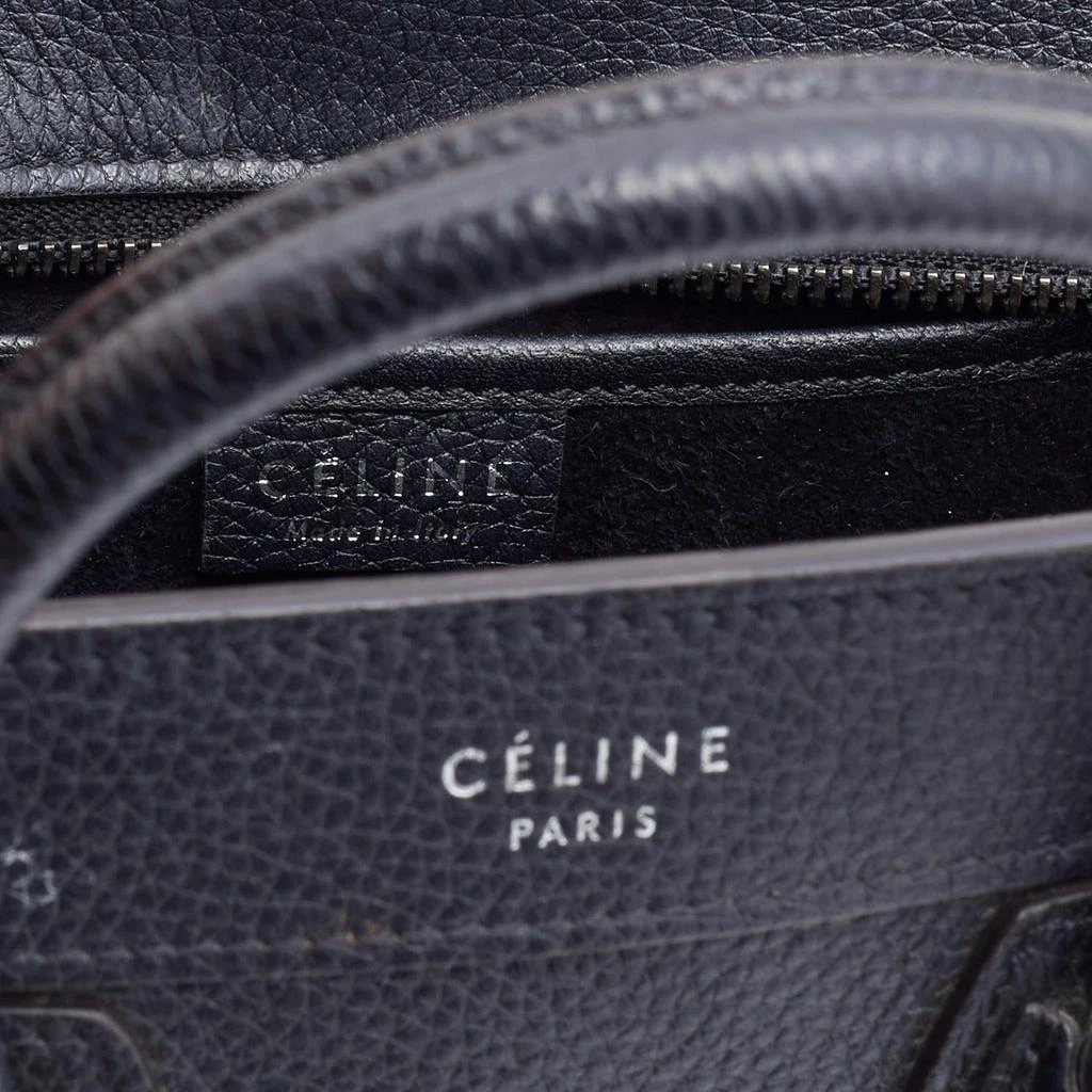 Celine Black Leather Nano Luggage Tote 商品