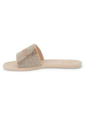 商品DKNY|Jane Embellished Flat Sandals,价格¥148,第4张图片详细描述