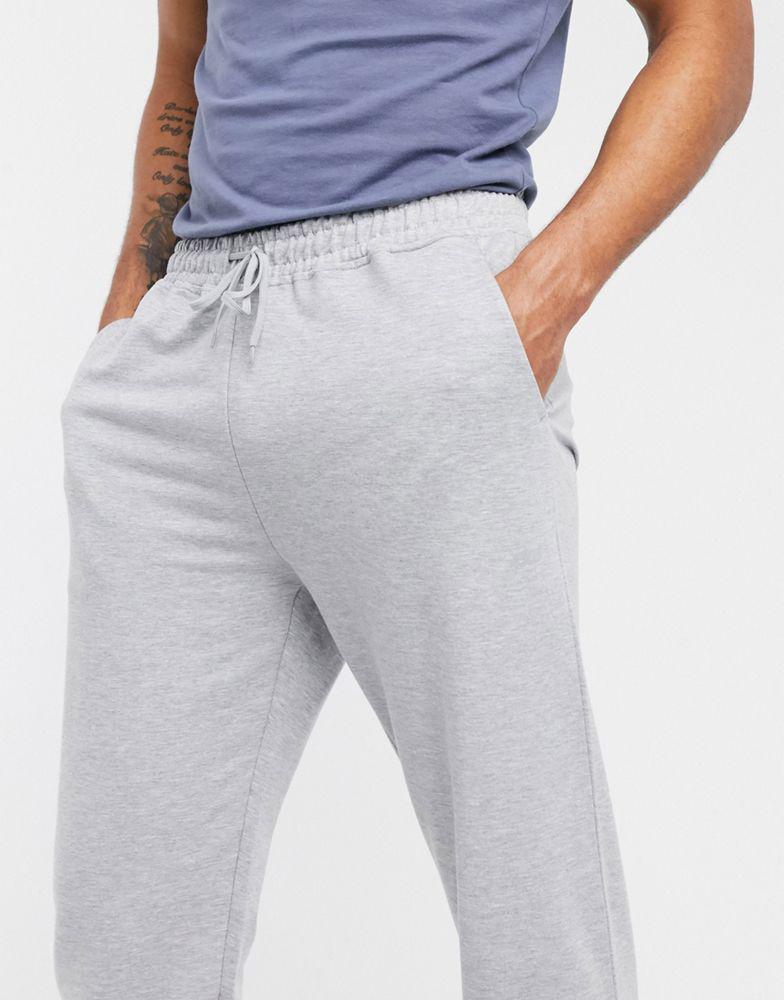 ASOS 4505 icon training joggers with tapered fit in grey marl商品第3张图片规格展示