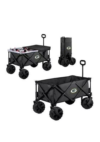NFL Green Bay Packers Adventure Wagon Elite All Terrain Portable Utility Wagon商品第1张图片规格展示