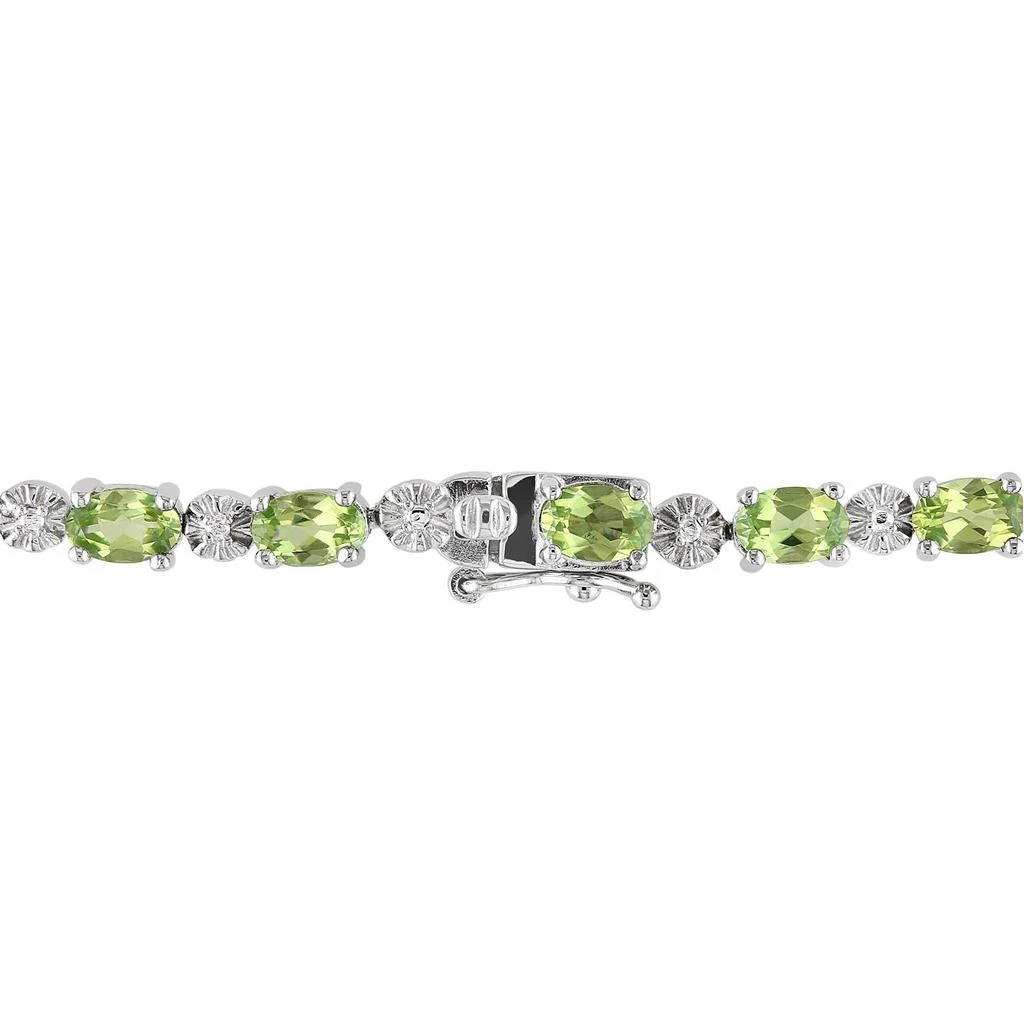 商品Julianna B|Peridot and Diamond Accent Bracelet,价格¥1428,第2张图片详细描述