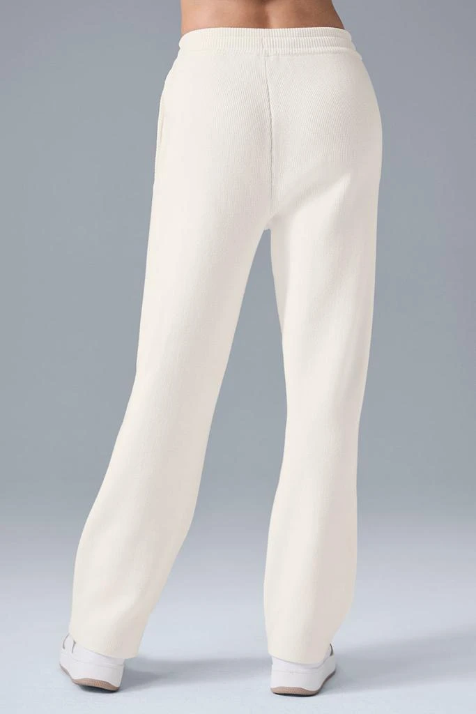 商品Alo|Scholar Straight Leg Sweatpant - Ivory,价格¥1263,第2张图片详细描述