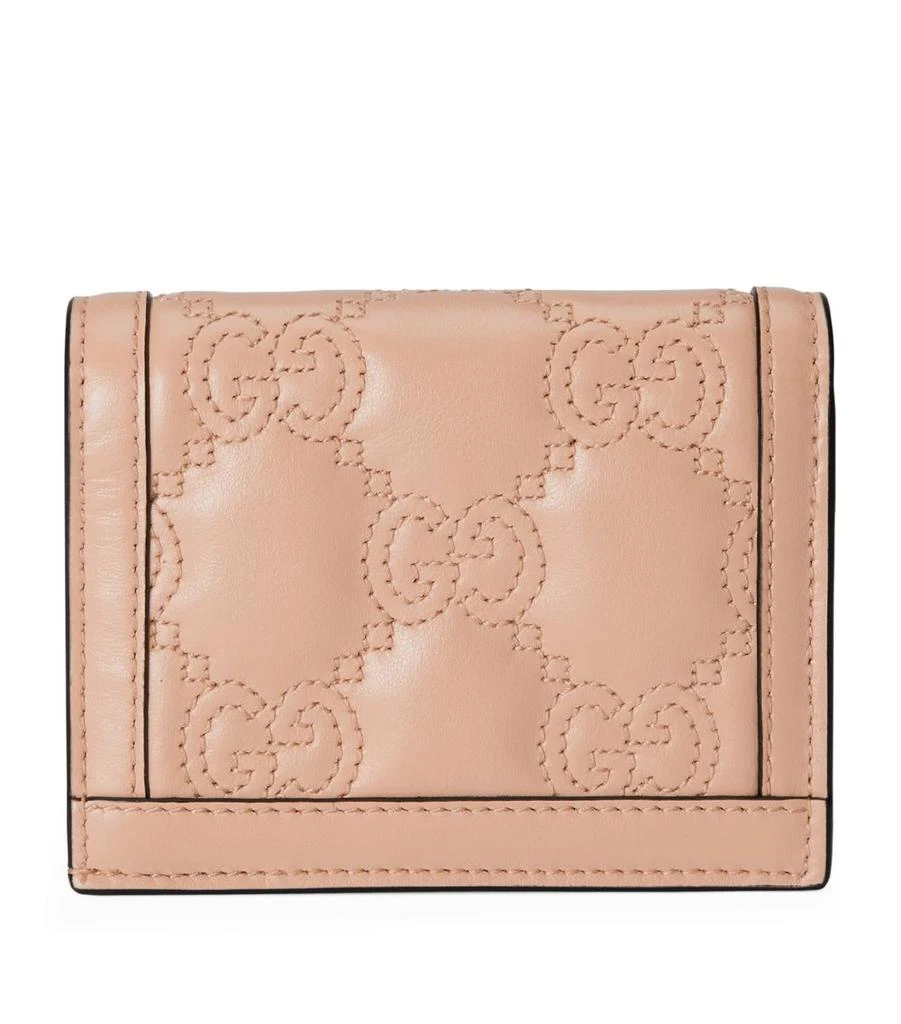 商品Gucci|Leather GG Matelassé Wallet,价格¥4714,第2张图片详细描述