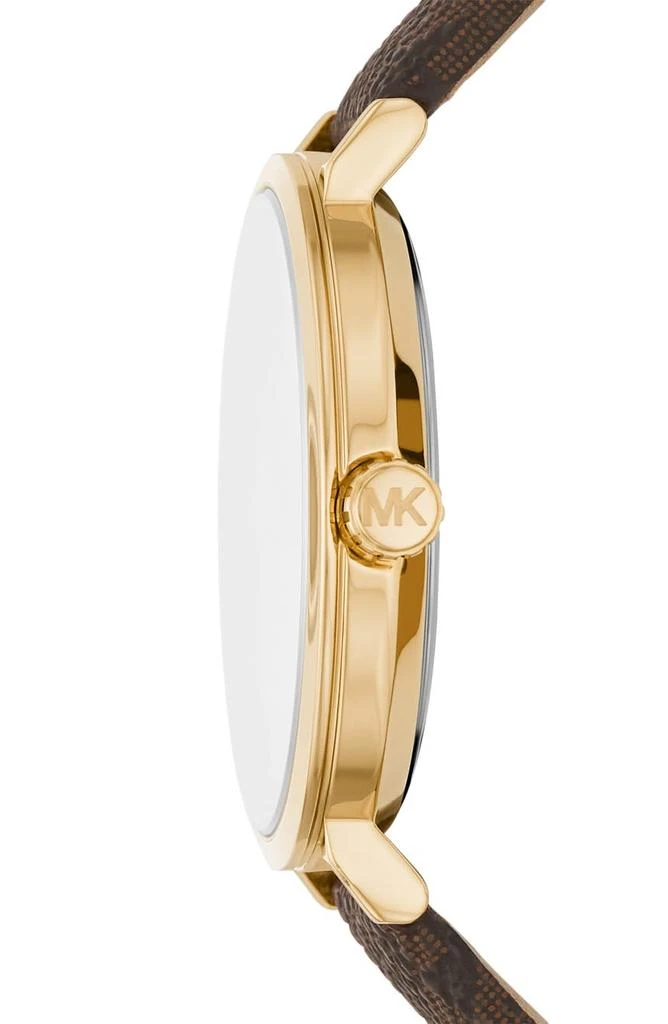 商品Michael Kors|Addyson 3-Hand Quartz Monogram Strap Watch, 40mm,价格¥751,第3张图片详细描述