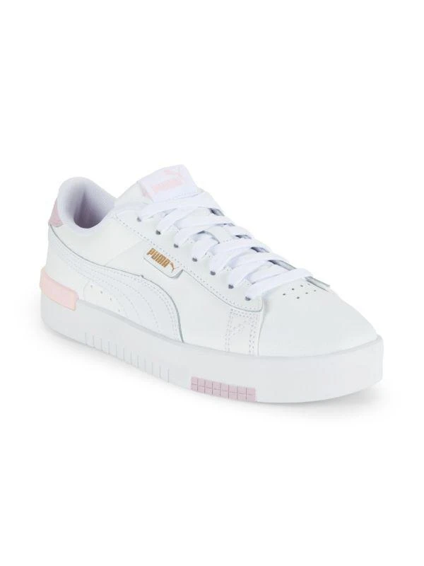 商品Puma|Jada Leather Platform Sneakers,价格¥407,第2张图片详细描述