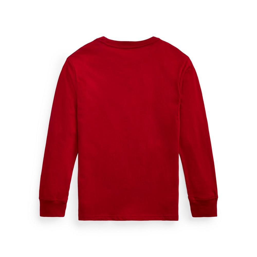 商品Ralph Lauren|Big Boys Polo Bear Jersey T-shirt,价格¥255,第4张图片详细描述