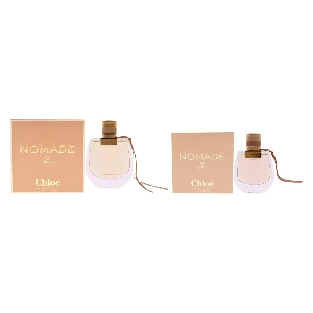 商品Chloé|Nomade Kit by  for Women - 2 Pc Kit 2.5oz EDT Spray, 1.7oz EDP Spray,价格¥1037,第1张图片