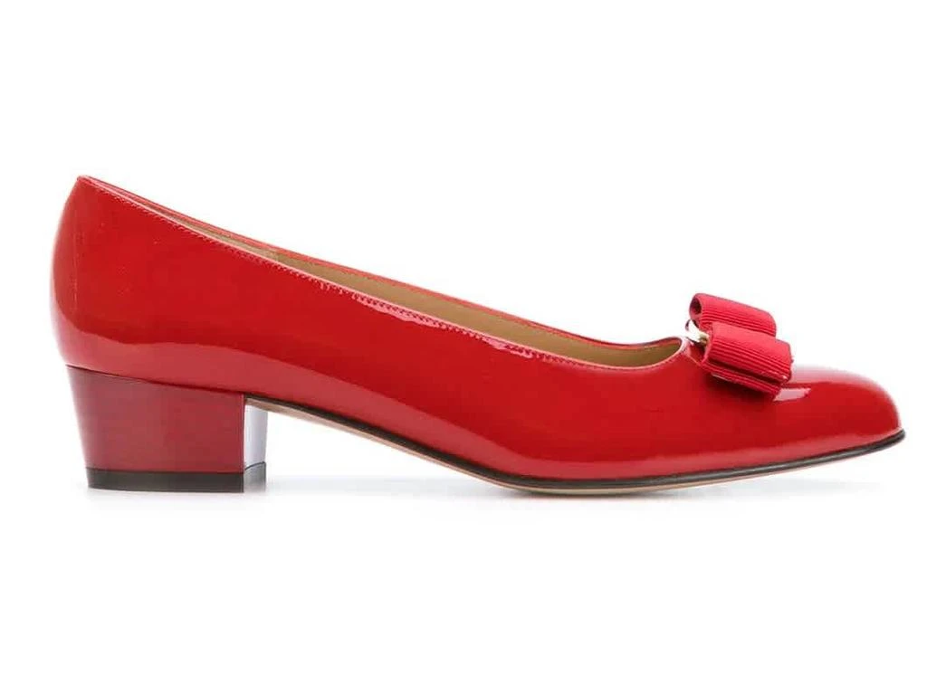 商品Salvatore Ferragamo|Salvatore Ferragamo Ladies Vara Bow Pump Shoe, Brand Size 15.5 D,价格¥1881,第1张图片
