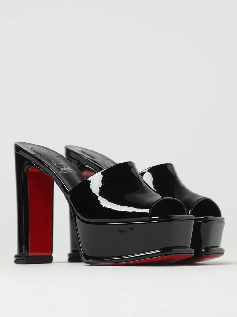 商品Christian Louboutin|Christian Louboutin Amali mules in patent leather,价格¥5081,第2张图片详细描述