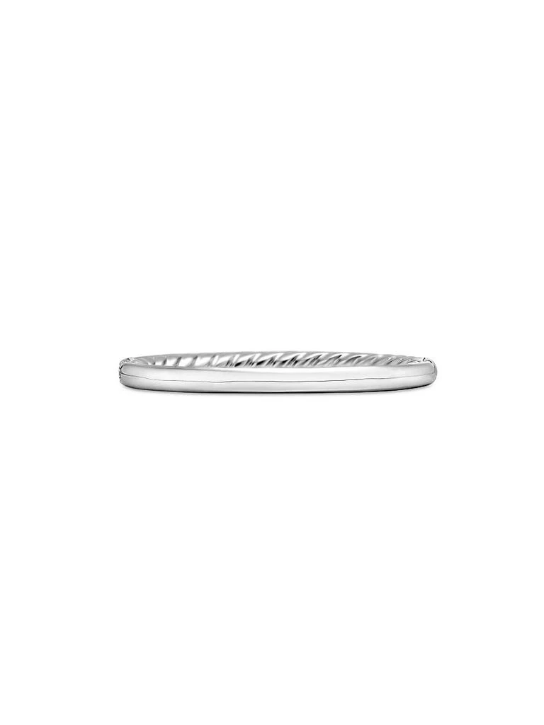商品David Yurman|DY Eden Partway Band Ring in Platinum,价格¥13315,第5张图片详细描述