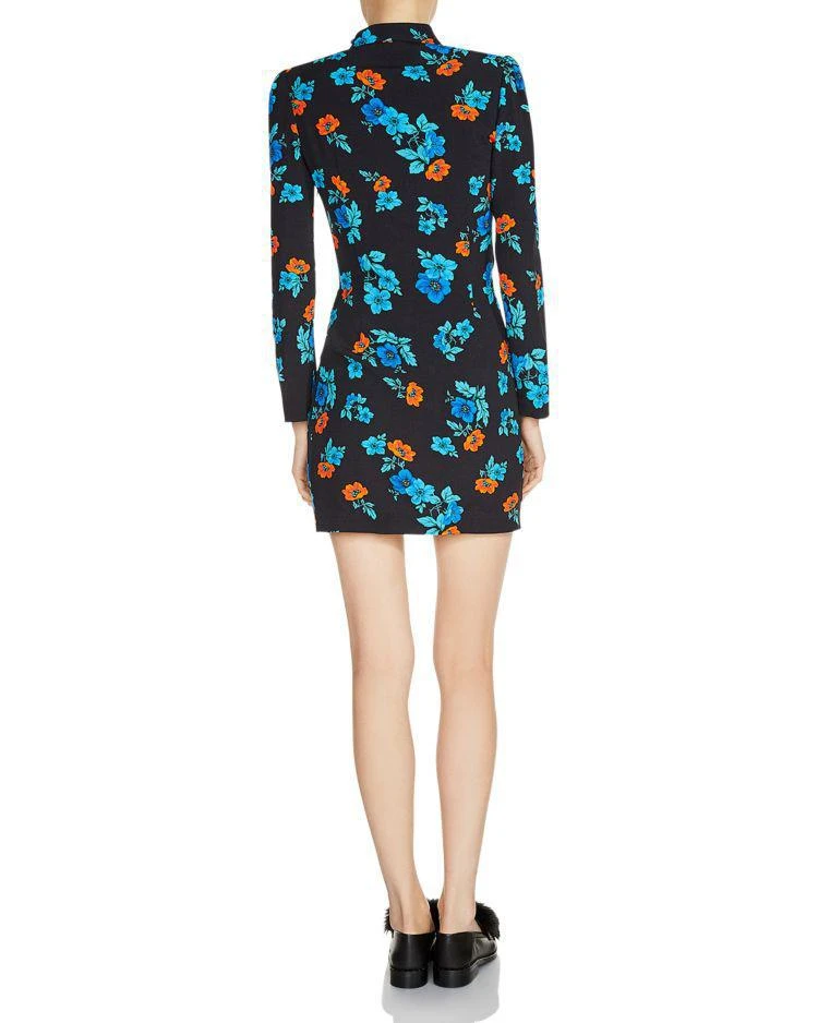 商品Maje|Ripita Ruched Floral-Print Mini Dress,价格¥1740,第2张图片详细描述