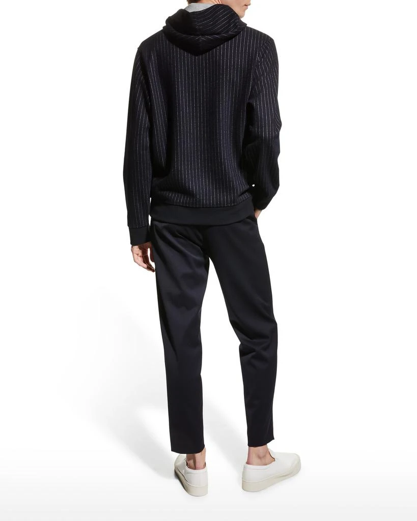 商品Vince|Men's Vertical Striped Hoodie,价格¥659,第4张图片详细描述