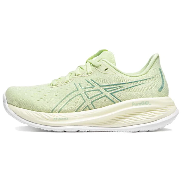 商品[国内直发] Asics|Gel-Cumulus 26 舒适轻便 缓震防滑耐磨透气 低帮跑步鞋 女款 绿色,价格¥848,第1张图片