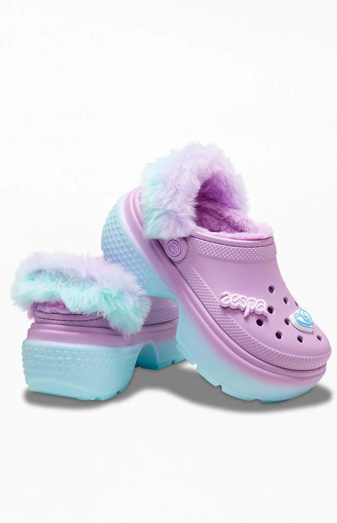 商品Crocs|x aespa Women's Stomp Clogs,价格¥731,第1张图片