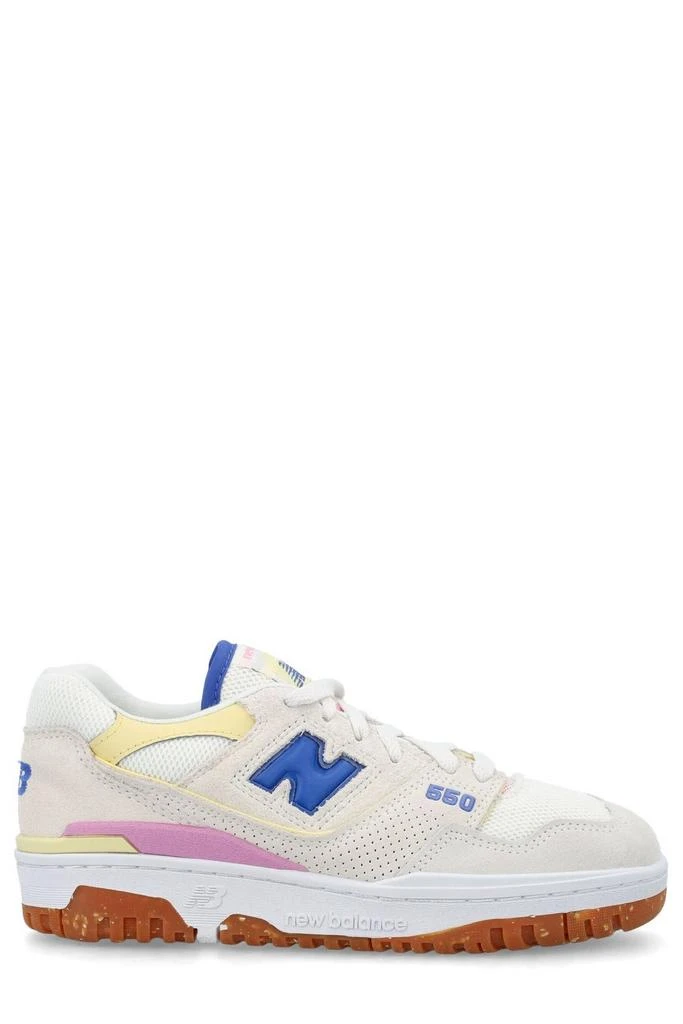 商品New Balance|New Balance 550 Logo Patch Lace-Up Sneakers,价格¥1130,第1张图片