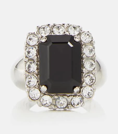 商品Yves Saint Laurent|Crystal-embellished ring,价格¥3481,第1张图片