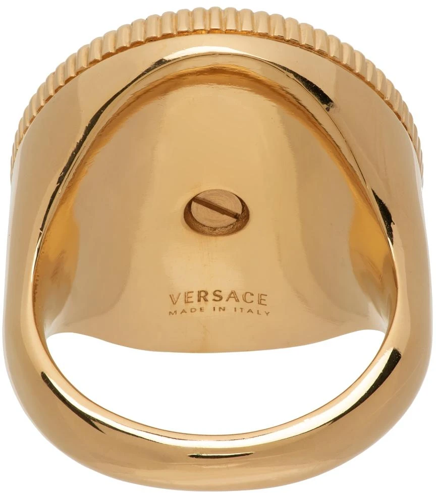 商品Versace|Gold Medusa Biggie Ring,价格¥1129,第4张图片详细描述