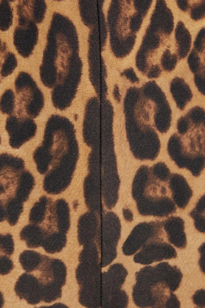 商品Valentino|Leopard-print wool and silk-blend shorts,价格¥2936,第2张图片详细描述