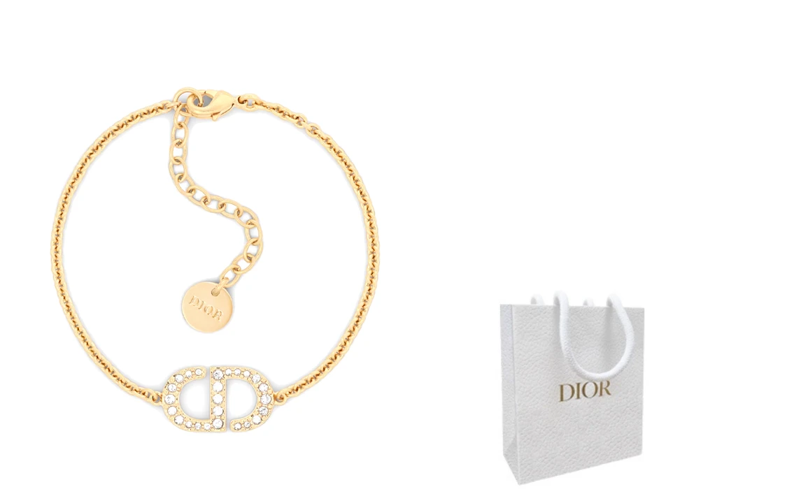 商品[国内直发] Dior|迪奥 CD 优雅经典 金属 手链 女款,价格¥3546,第3张图片详细描述