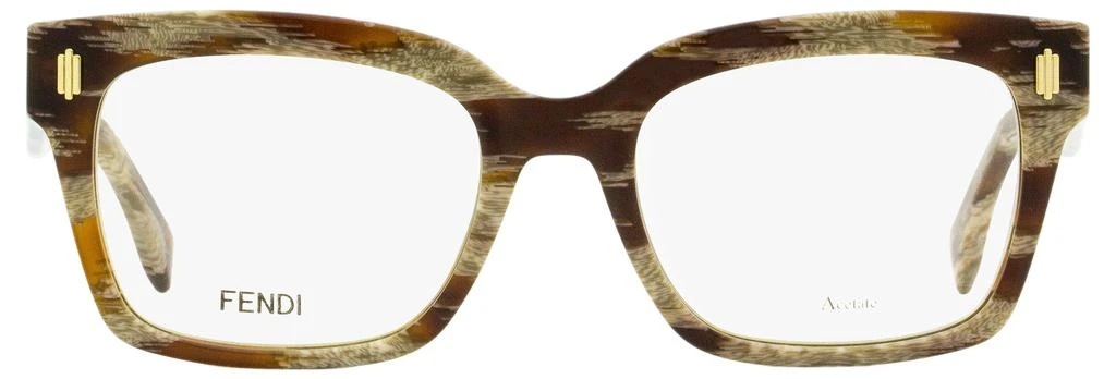 商品Fendi|Fendi Women's Rectangular Eyeglasses FF0444 VTH Animal Havana 51mm,价格¥1093,第2张图片详细描述