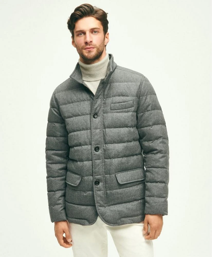 商品Brooks Brothers|Wool Down Puffer Blazer,价格¥1948,第1张图片