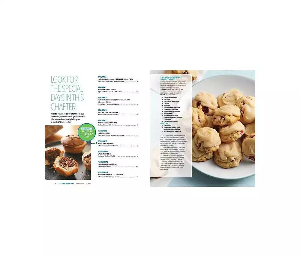 商品Barnes & Noble|Taste Of Home 365 Days Of Cookies by Taste Of Home (Editor),价格¥149,第5张图片详细描述