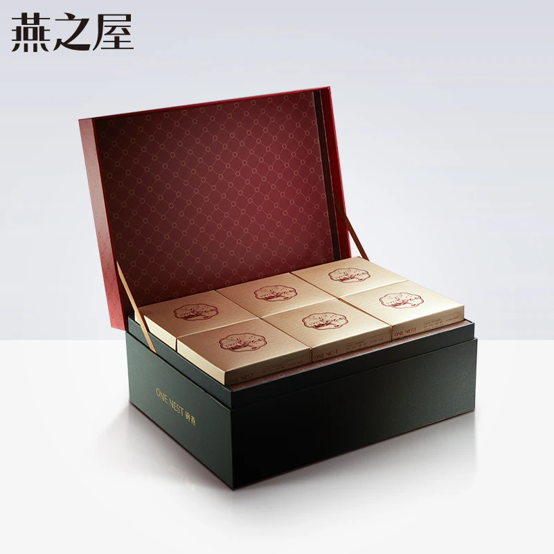 【线下同款】【燕之屋】【0脂肪】尊享碗燕12即食冰糖燕窝即食12碗礼品礼盒装 商品