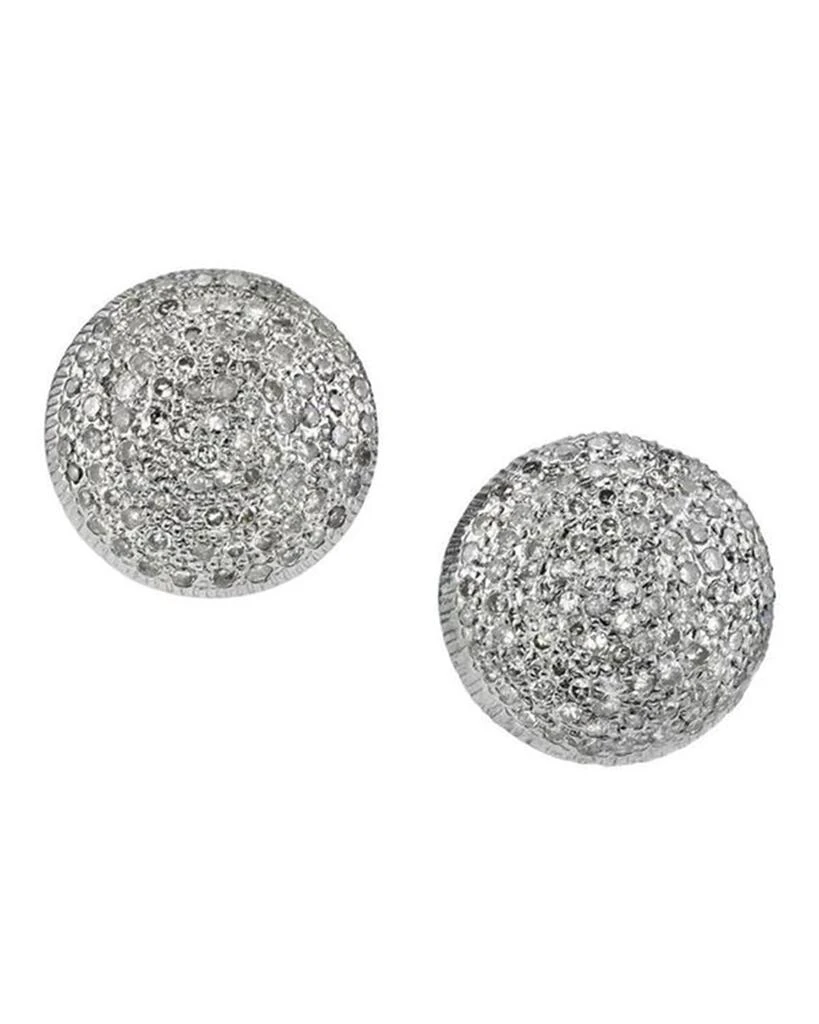 商品Sheryl Lowe|Domed Diamond Stud Earrings,价格¥6834,第1张图片