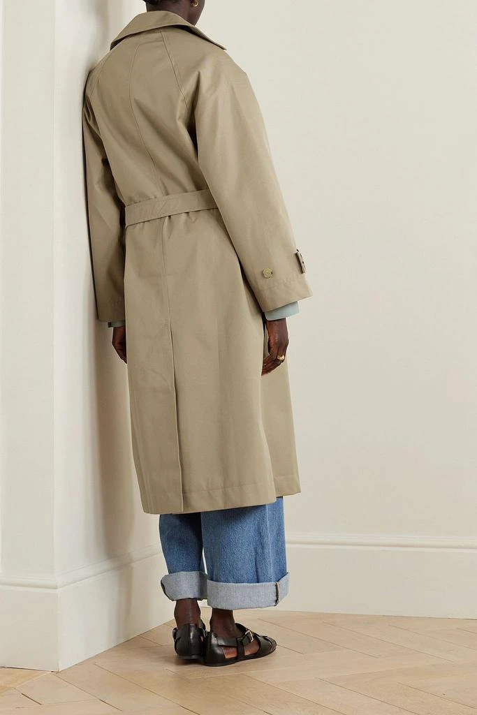 商品BOUGUESSA|Kai oversized belted cotton-gabardine trench coat,价格¥3484,第3张图片详细描述