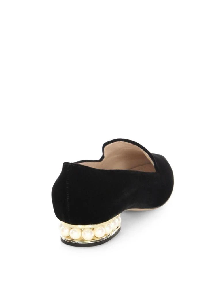 商品Nicholas Kirkwood|Casati Velvet Smoking Slippers,价格¥2085,第2张图片详细描述