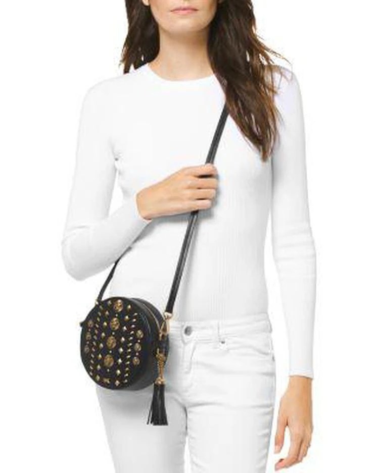 商品Michael Kors|Medium Studded Leather Canteen Crossbody,价格¥1025,第2张图片详细描述