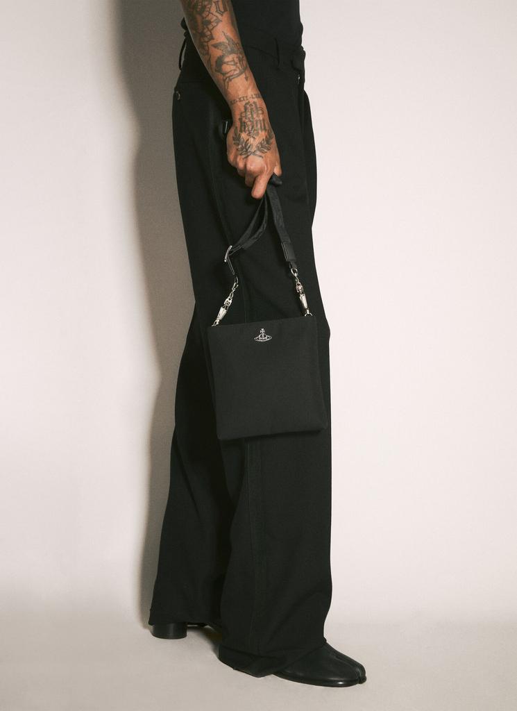 ハンドバッグ Vivienne Westwood Squire Square Crossbody Bag Black 51030010-L001N-