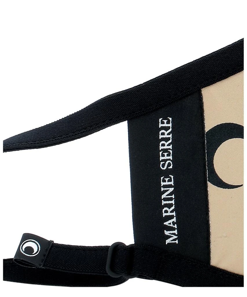 商品MARINE SERRE|Marine Serre Crescent Moon Print Face Mask,价格¥337,第4张图片详细描述