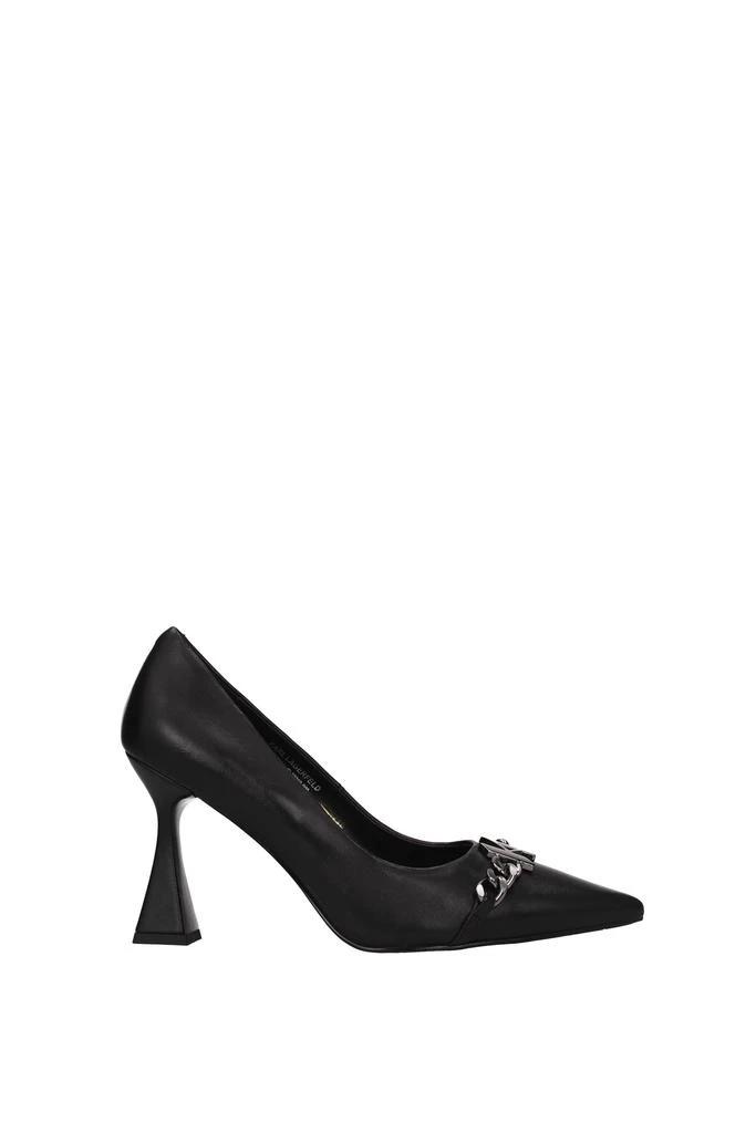 商品Karl Lagerfeld Paris|Pumps Leather Black,价格¥721,第1张图片