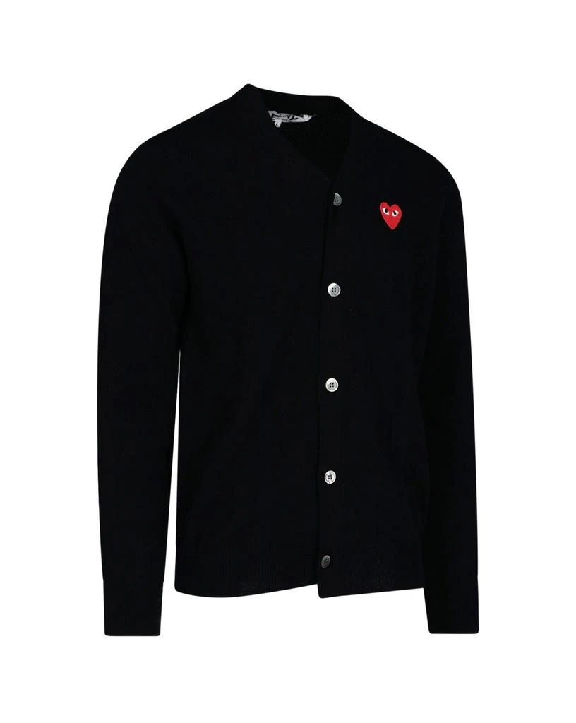 商品Comme des Garcons|Comme des Garçons Play Buttoned Long-Sleeved Cardigan,价格¥1730,第3张图片详细描述