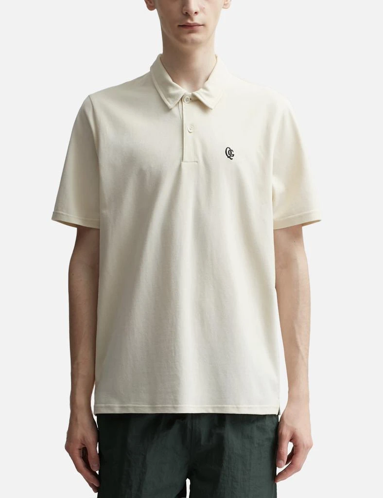 商品QUIET GOLF|Monogram Polo,价格¥546,第3张图片详细描述