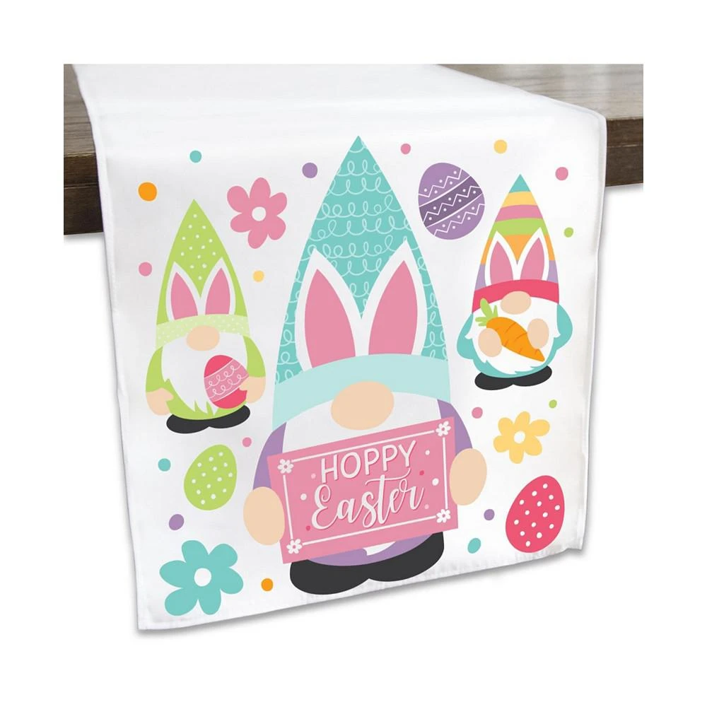 商品Big Dot of Happiness|Easter Gnomes - Spring Bunny Party Decor - Cloth Table Runner - 13 x 70 inches,价格¥201,第1张图片