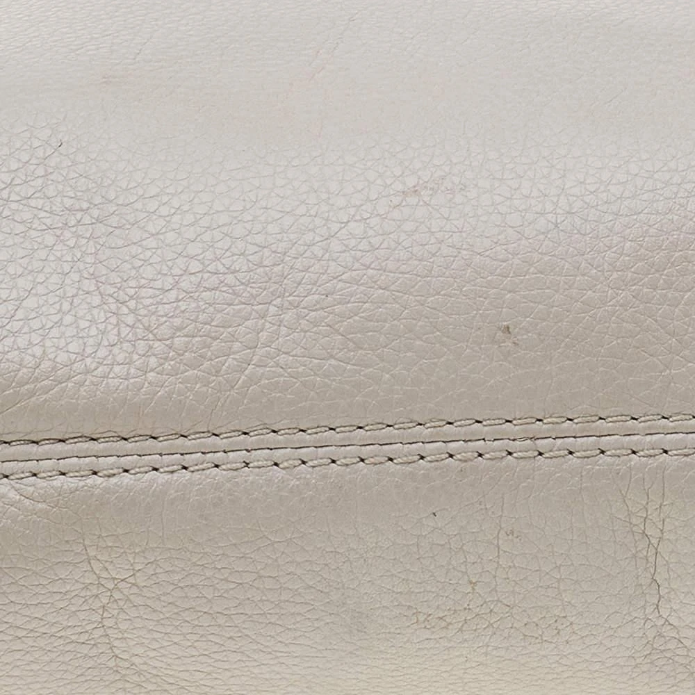 商品[二手商品] Michael Kors|MICHAEL Michael Kors Off White Leather Crossbody Bag,价格¥806,第5张图片详细描述