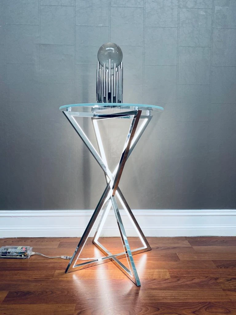 商品Finesse Decor|LED Side Table // Round, Small,价格¥5422,第4张图片详细描述
