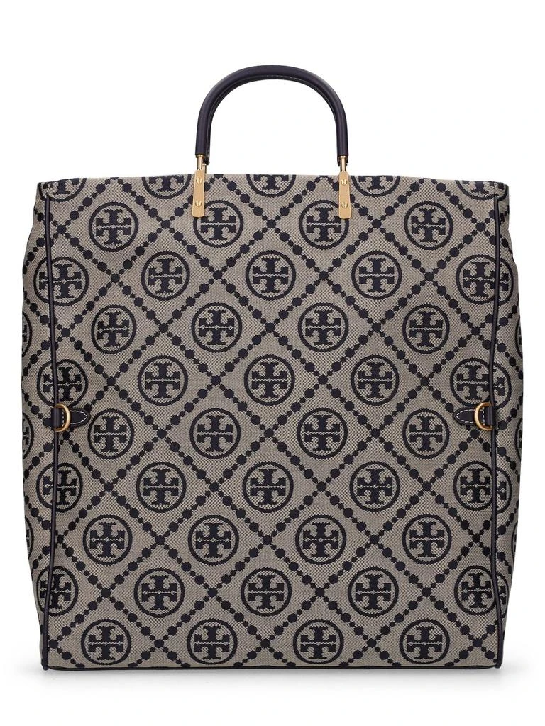 商品Tory Burch|T Monogram Jacquard Fold-over Tote,价格¥3201,第1张图片