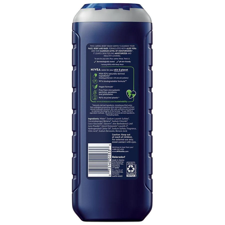 商品Nivea|Maximum Hydration Body Wash,价格¥37,第2张图片详细描述