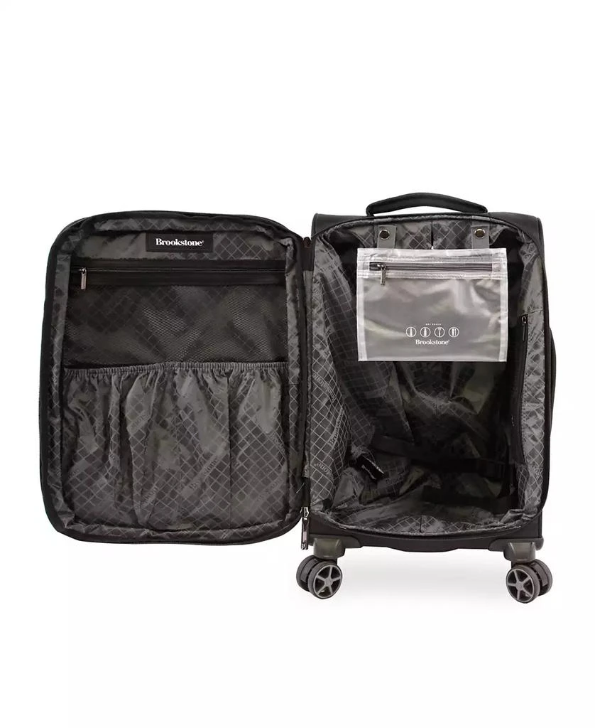 商品Brookstone|Elswood 21" Softside Carry-On Luggage with Charging Port,价格¥729,第3张图片详细描述