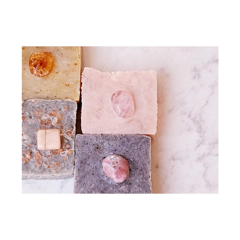 商品Lifestone|Crystal Massage Soap: Lavender Essential Oil, Organic Spirulina & Amethyst,价格¥358,第5张图片详细描述