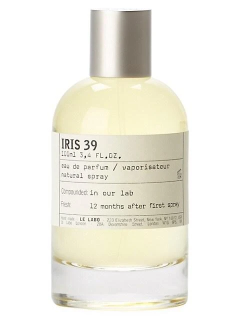商品Le Labo|Iris 39 Eau de Parfum,价格¥2315,第1张图片